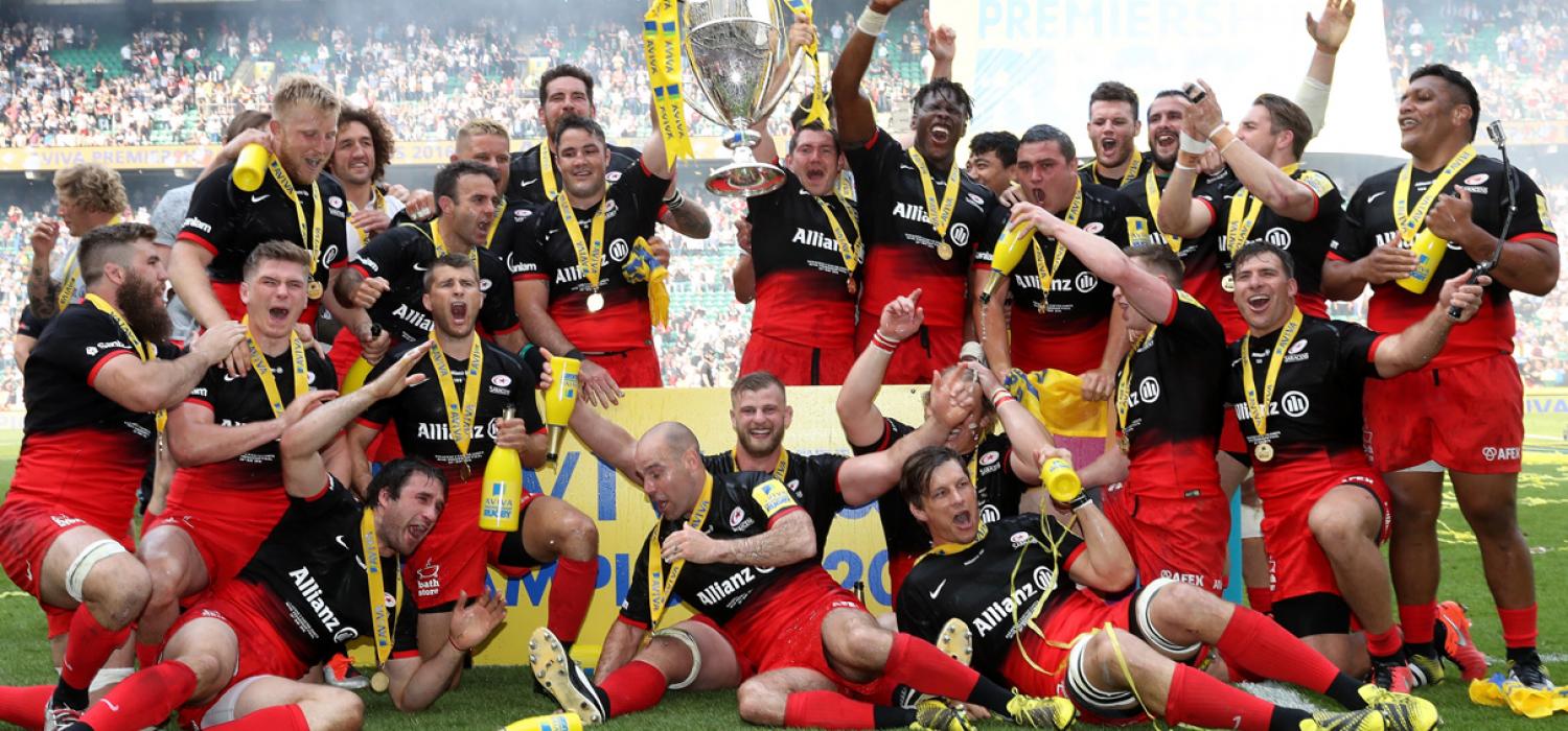 Saracens Victorious in Aviva Primership