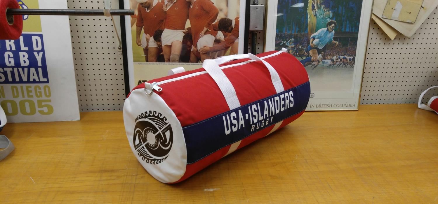 Authentic USA Islanders rugby bag