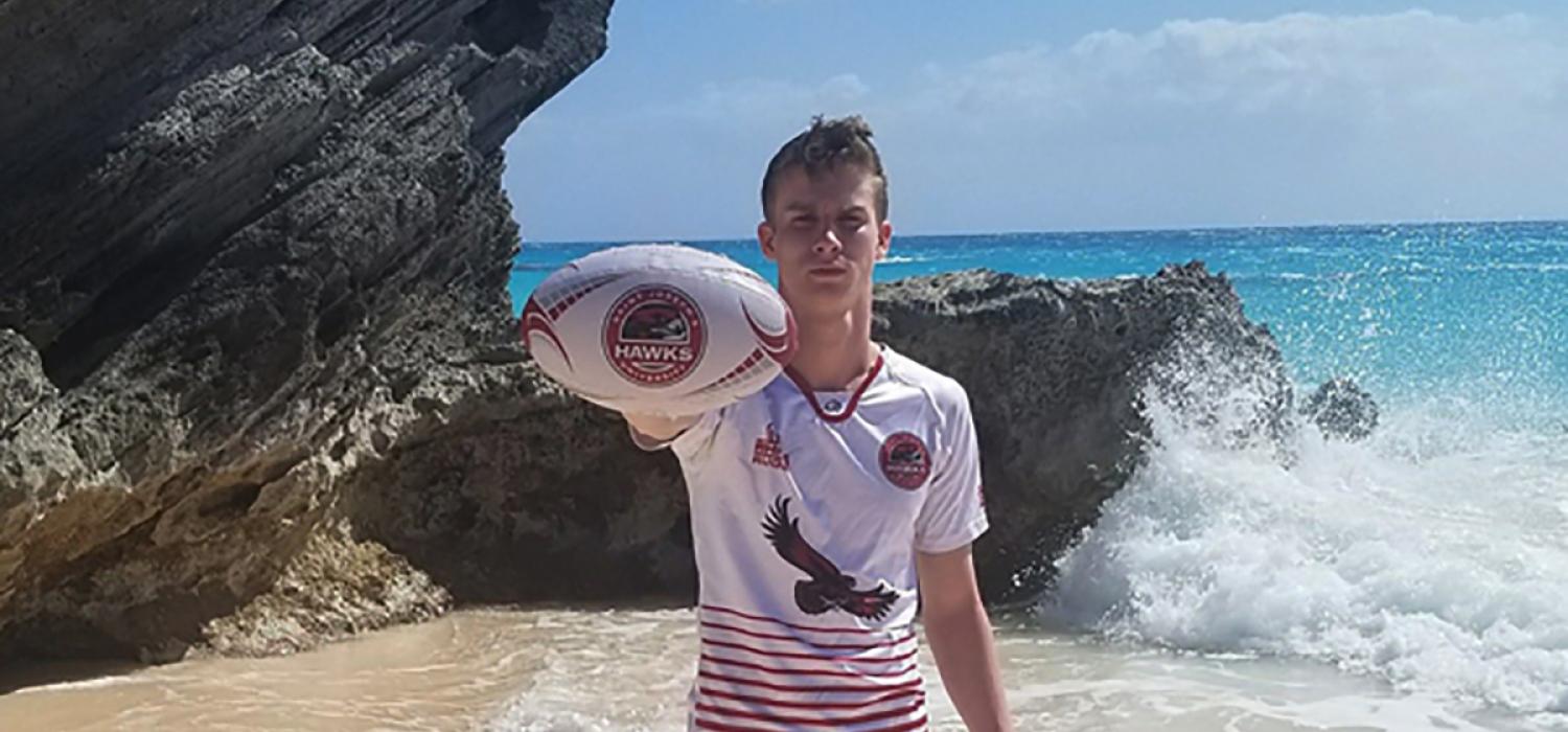 Mark Lee Dombroski, age 19 of Media, PA, was found deceased on March 19, 2018 (Feast of St. Joseph) in Bermuda, because of injuries sustained from a fall. 