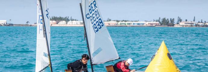 Sailing Class at the Royal Bermuda Yacht Club