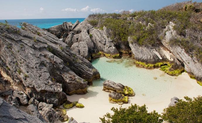 Jobson's Cove in Bermuda